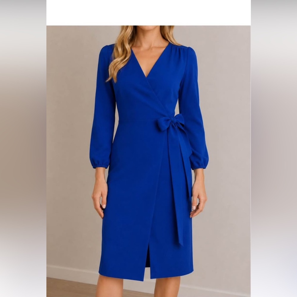 J. Crew wrap crepe dress nwt 4t